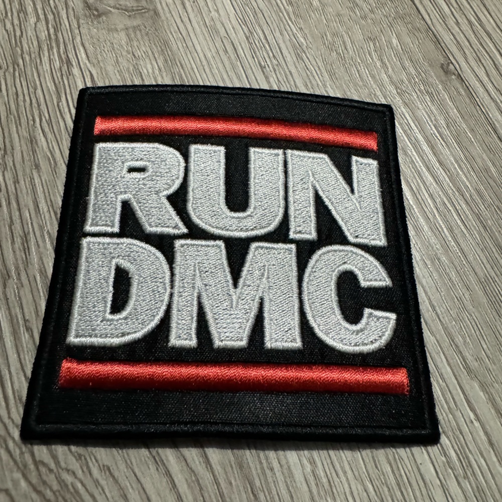 RUN DMC Embroidered Patch